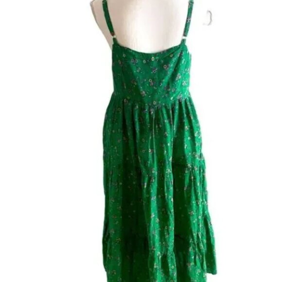 XÍRENA Green Sophie Dress Size Medium - Picture 6 of 8